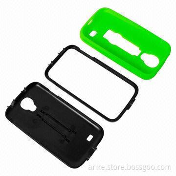 3-part PC and Silicone case for Samsung Galaxy S4, Unique Pattern, Various Colors are Available